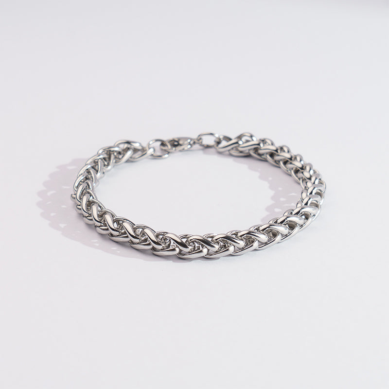 Wheat Bracelet (Silver)